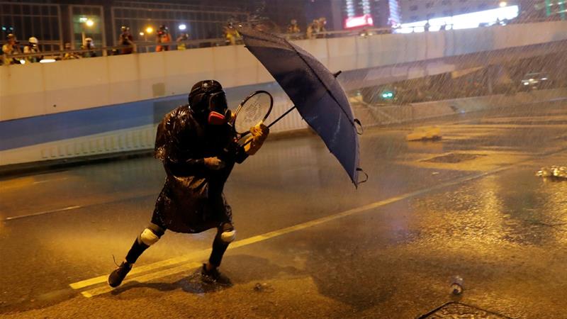 Demonstran Hong Kong Menandai Peringatan 5 Tahun Gerakan Payung