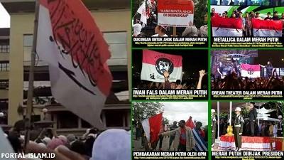 Tulisan Tauhid di Bendera Dipermasalahkan, Mengapa Tulisan/Gambar Lain Tidak? Ini Jawabannya