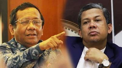 Fahri Hamzah “Menggoda” Mahfud MD