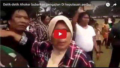 Massa Seragam Kotak-Kotak Bubarkan Paksa Acara Tabligh Akbar di Kepulauan Seribu