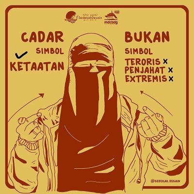 Tidak Ada Larangan Cadar dari Menristek Dikti