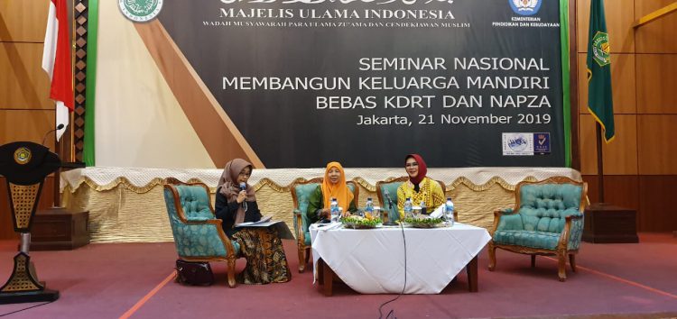 Gandeng Kemendikbud, MUI Gelar Seminar Kampanyekan Anti KDRT dan NAPZA