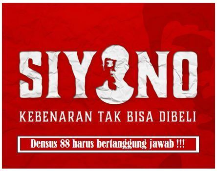 Menolak Lupa, Dimana Keadilan Untuk Siyono?