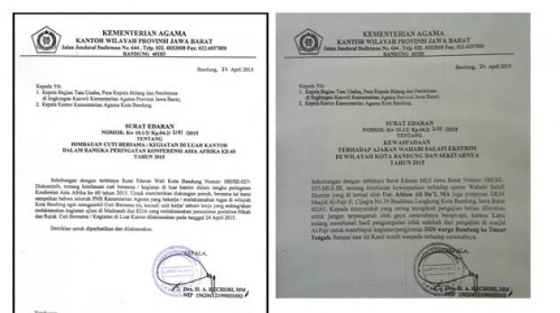 Pernyataan Sikap ANNAS atas Beredarnya Surat Edaran Palsu yang Mengatasnamakan dari Kemenag Jabar