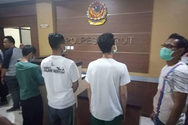 Pelaku Pembakaran Bendera Tauhid di Garut Meminta Maaf Kepada Umat Islam