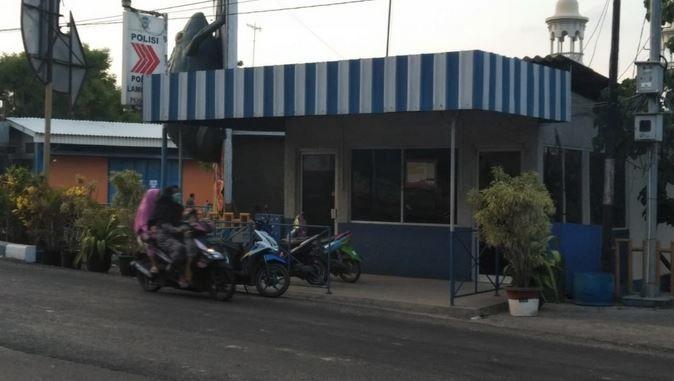 Pospol Di WBL Lamongan Jatim Diketapel Oleh Seseorang, Teroris kah?