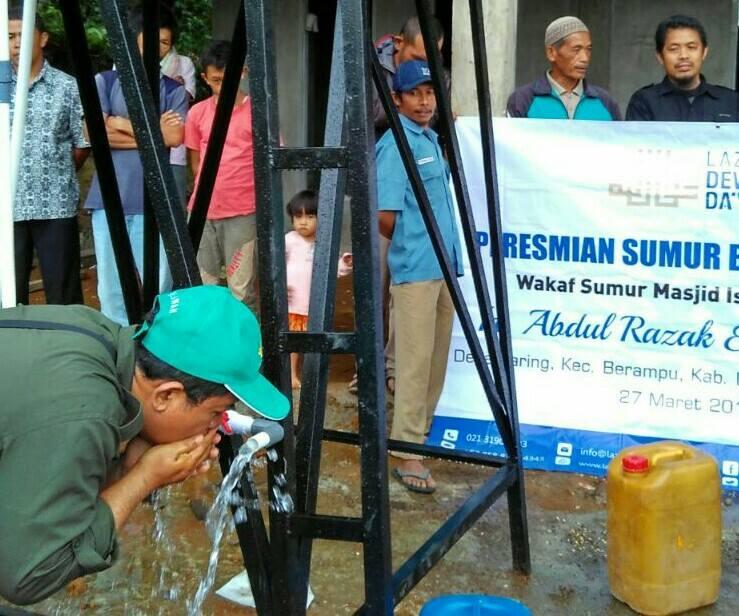 Alhamdulillah, Warga Karing Punya Sumur Air Bersih