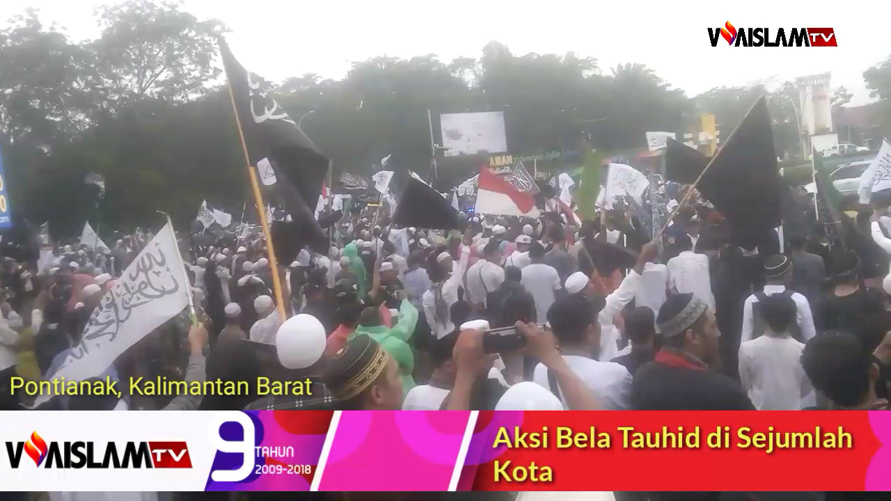 [VIDEO] Buntut Insiden Garut, Inilah Aksi Bela Tauhid di Sejumlah Kota