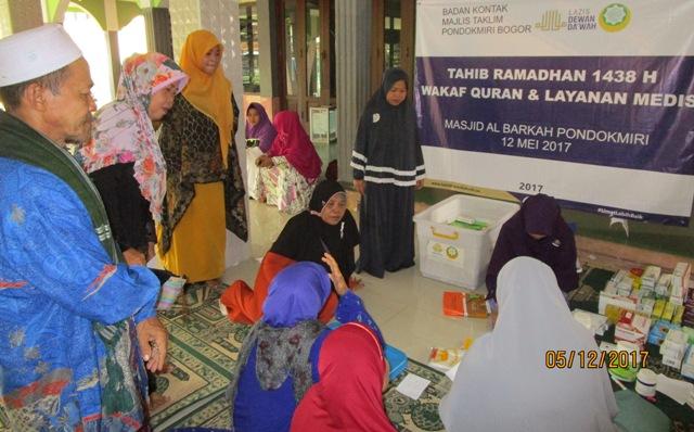 Rumah Sehat Dewan Dakwah Layani Jamaah Assyafiiyah Gunungsindur