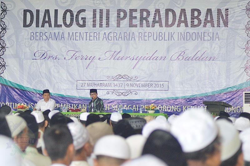 Menteri Agraria Terbitkan SK Tentang Hak Kepemilikan Tanah Wakaf untuk Hidayatullah