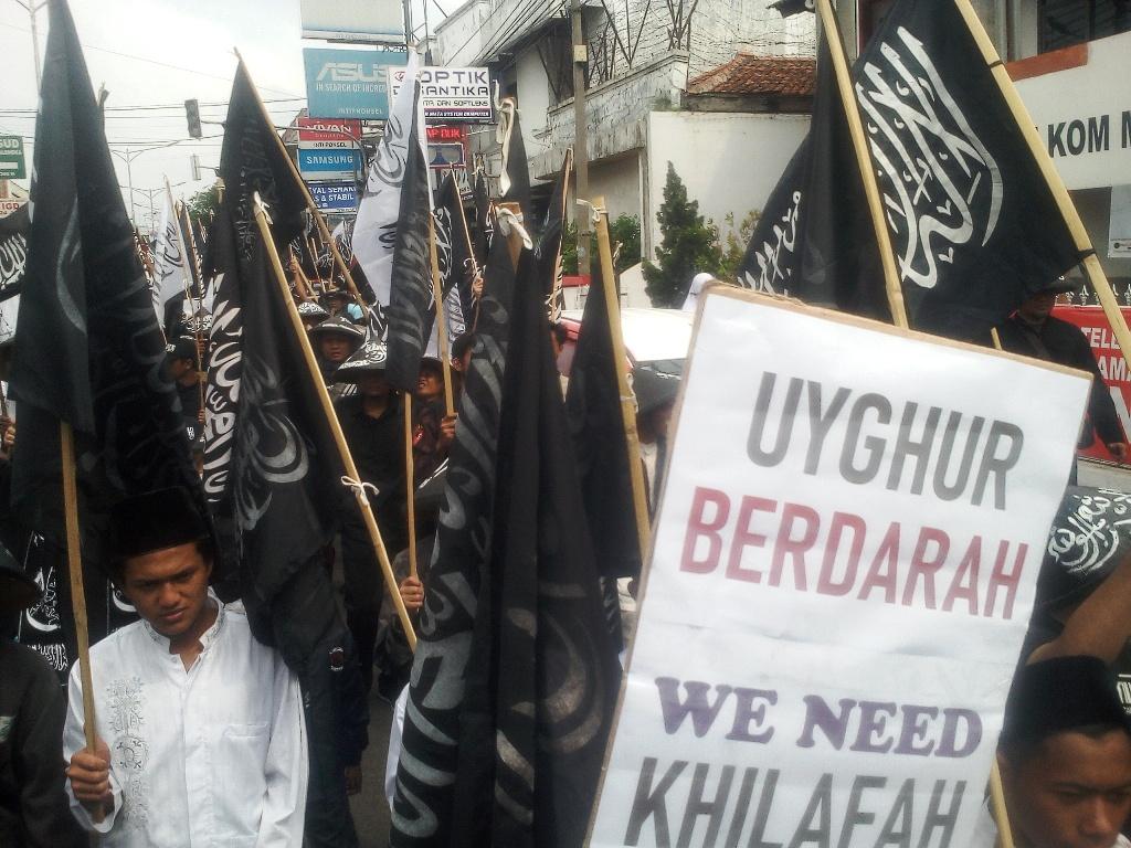 Umat Islam Majalengka Gelar Aksi Bela Muslim Uyghur