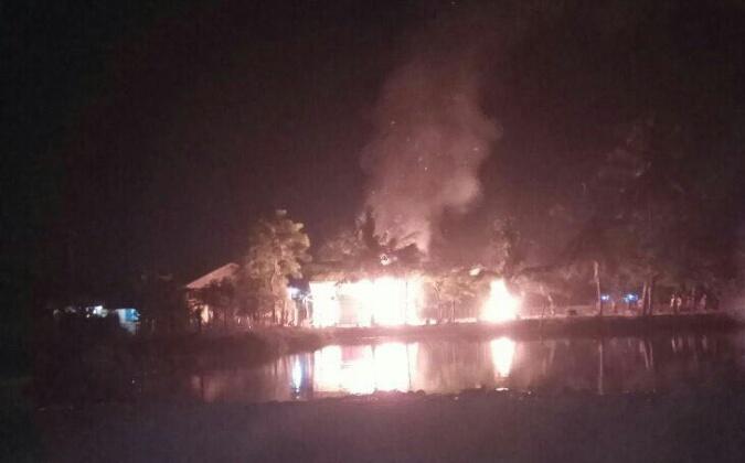 Masjid Milik Muhammadiyah yang Sedang Dibangun di Bireuen Dibakar Orang Tak Dikenal