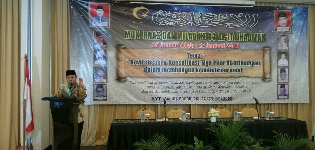 Mukernas Al Ittihadiyah Pertajam Tiga Pilar