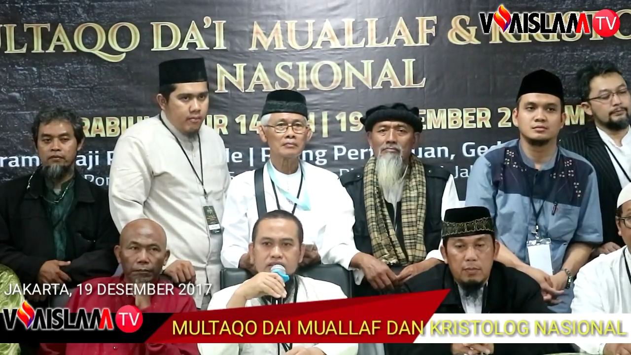 [VIDEO] Sinergi Dai Mualaf dan Kristolog Bendung Pemurtadan Umat