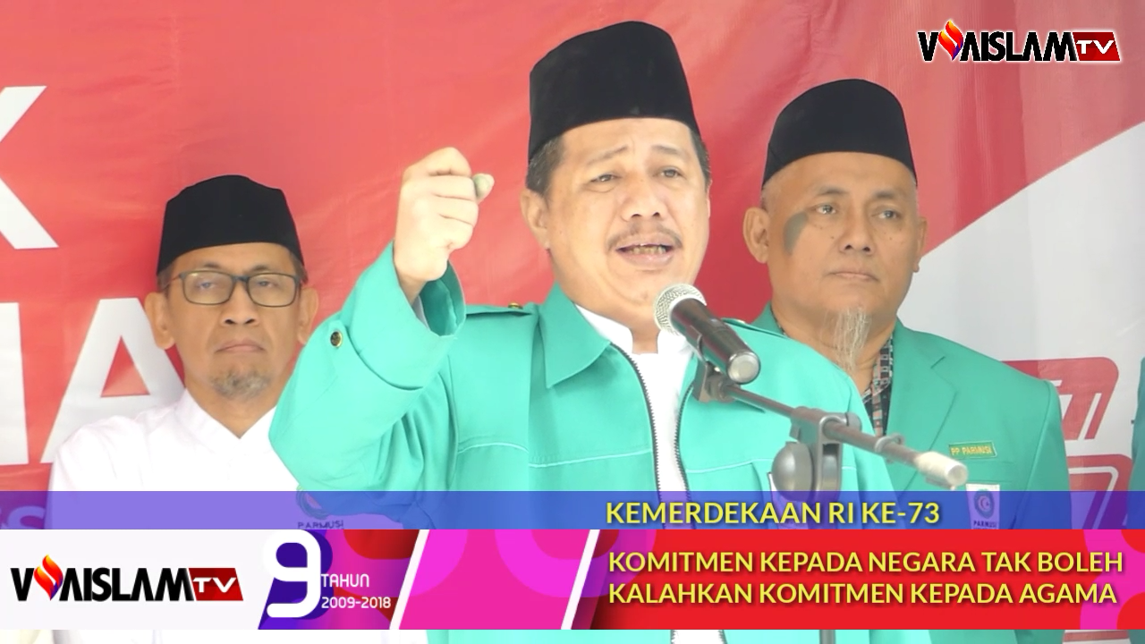 [VIDEO] Parmusi: Komitmen kepada Negara Tak Boleh Kalahkan Komitmen kepada Agama