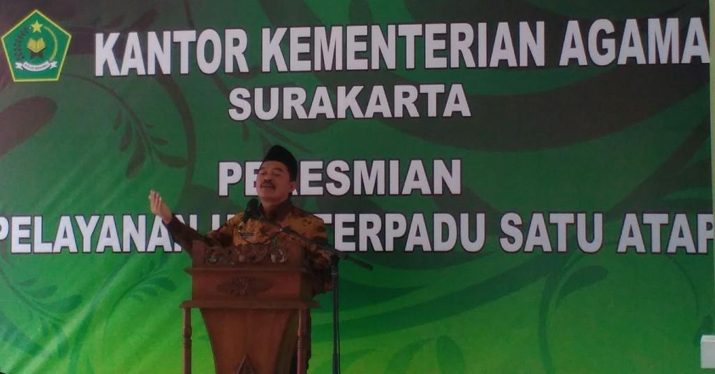 Kemenag Solo Luncurkan Pelayanan Pendaftaran Haji Terpadu Satu Atap