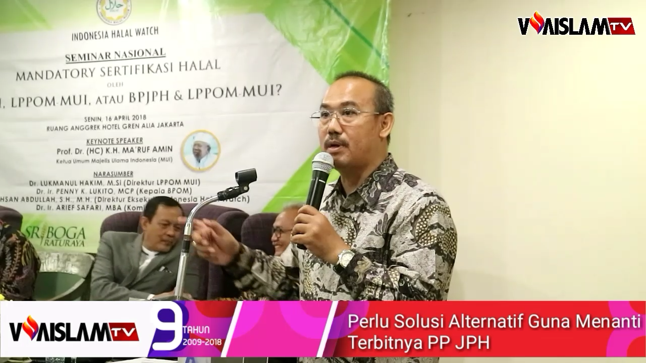 [VIDEO] PP UU JPH Belum Terbit, Pemerintah Belum Siap Urus Sertifikasi Halal?