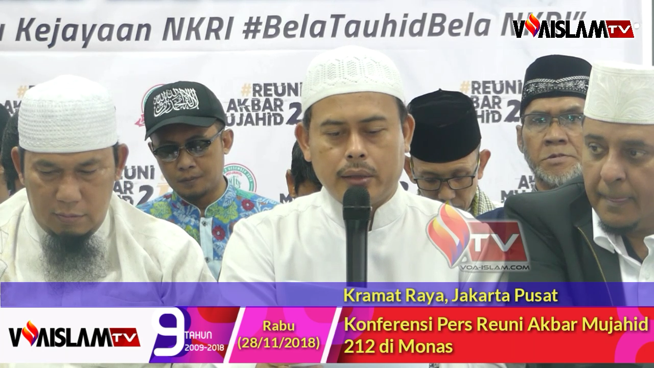 [VIDEO] Reuni Akbar 212 Peringati Hari Persatuan Umat, Tidak Ada Unsur Politis