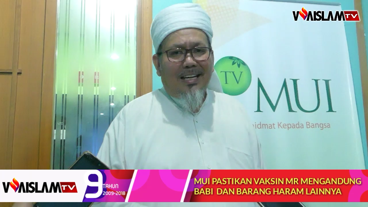 [VIDEO] MUI: Penggunaan Vaksin MR Tak Boleh Ada Pemaksaan