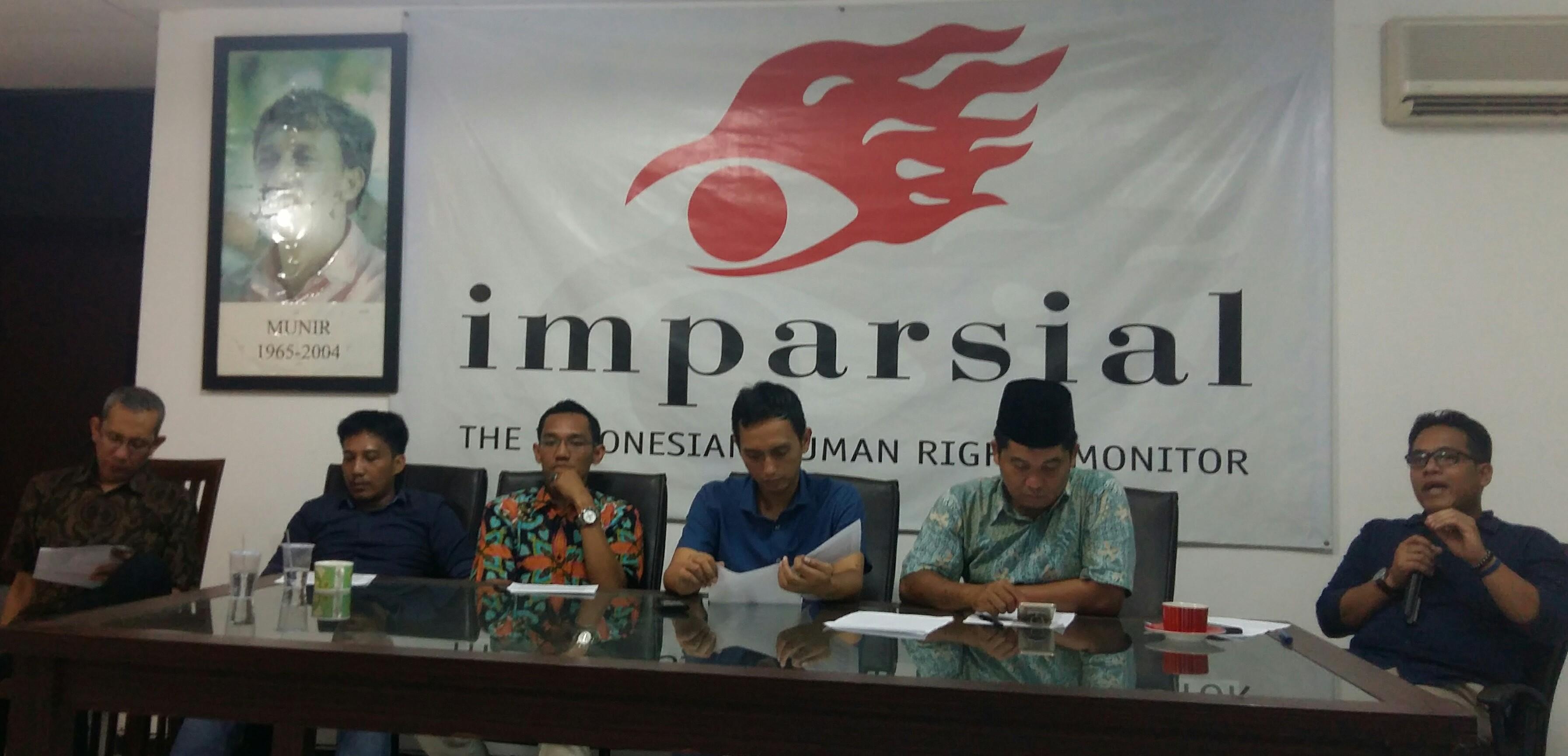 Koalisi Masyarakat Sipil Tolak Pelibatan Militer dalam Pemberantasan Terorisme